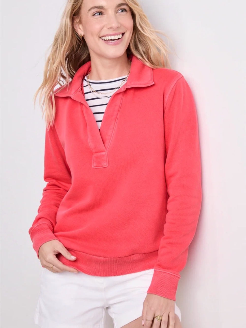 Classic Cam Sweatshirt Crab Shell